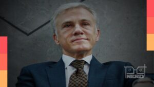 Christoph Waltz em cena como Regus Patoff na série O Consultor