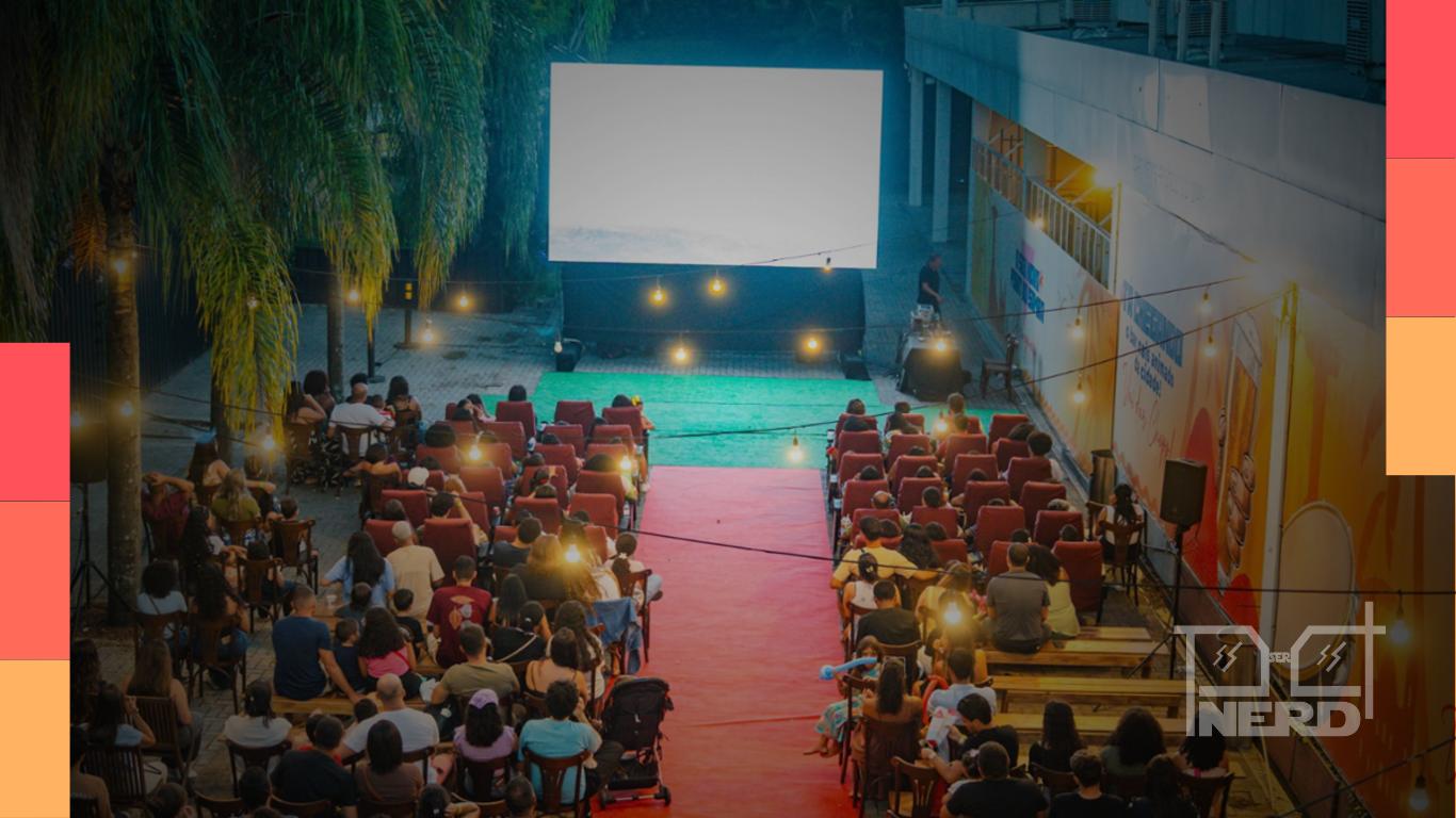 Divulgação do Cine Fun Fest, festival gratuito de cinema ao ar livre no Shopping Mestre Álvaro