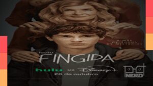 Pôster da série Fingida, mistério estrelado por Connie Britton e Sam Nivola