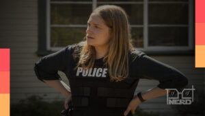 Merritt Wever como a detetive Karen Duvall na série Inacreditável, da Netflix