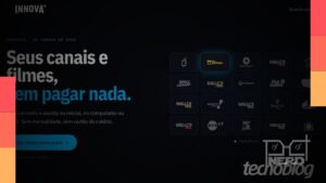 Plataforma Innova TV oferece filmes, séries e canais de televisão ao vivo em streaming gratuito