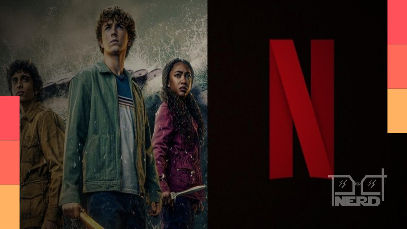 Percy Jackson em destaque na notícia sobre o acordo de licenciamento entre Disney e Netflix