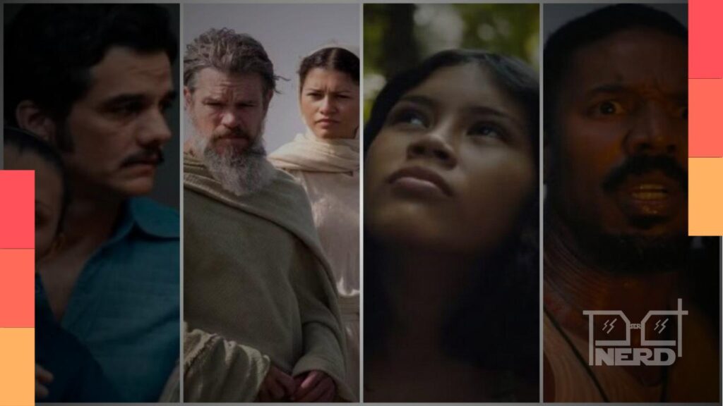 Estudante assiste a um filme e anota ideias para estudar para o vestibular da Unesp 2027
