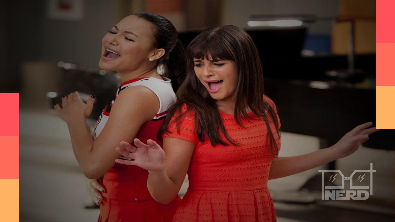 Lea Michele como Rachel Berry na série Glee