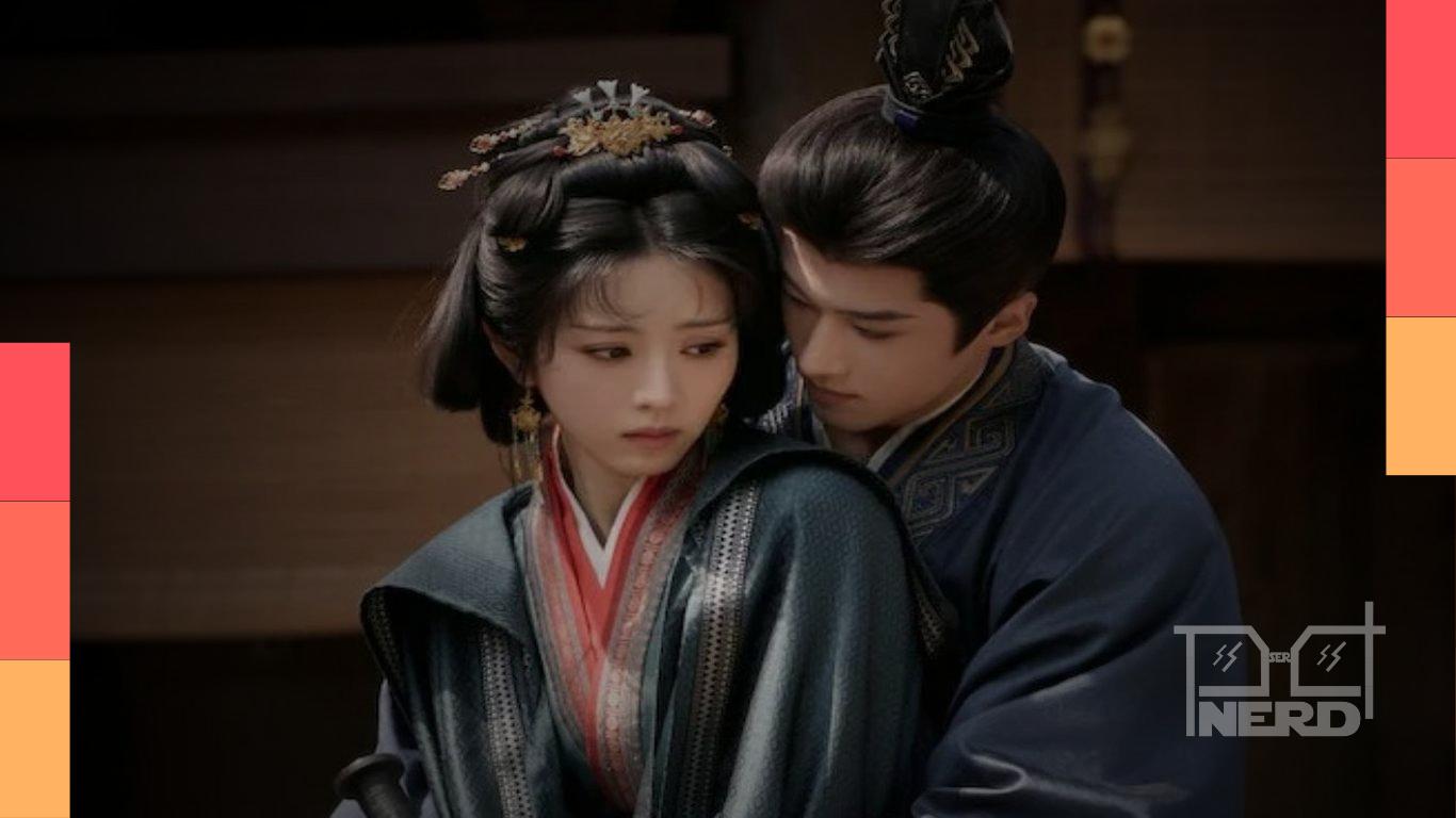 Cena promocional do drama chinês A Noiva da Presilha Dourada, sucesso entre as séries da Netflix no Brasil