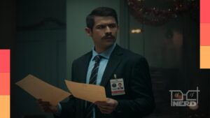 David Castañeda em cena de The Umbrella Academy, série de ação da Netflix