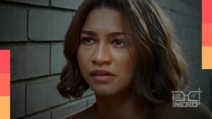 Zendaya em cena do filme Challengers, dirigido por Luca Guadagnino