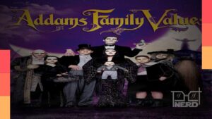 Morticia, Gomez e a família Addams na comédia dirigida por Barry Sonnenfeld