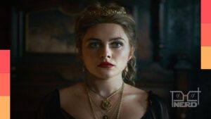 Florence Pugh em cena da série A Leste do Éden, nova adaptação da Netflix