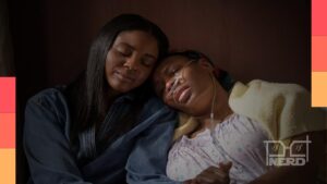 Naomi Baker e Tambrela Perry em Cartas de Redenção, filme da Netflix