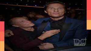 Matthew McConaughey e Woody Harrelson juntos em evento, amigos e parceiros em True Detective