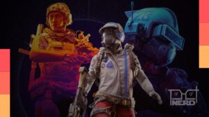 Artes dos jogos Arc Raiders e The Finals, que serão desenvolvidos para possíveis adaptações de cinema e televisão