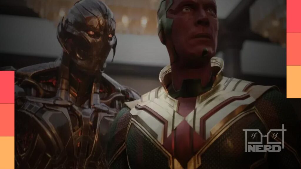 Visão e Ultron em destaque na divulgação da série VisionQuest, da Marvel
