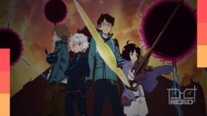 Imagem promocional do reboot de World Trigger anunciado para 2027