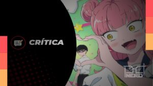 Personagens de You and I Are Polar Opposites em uma cena do animê