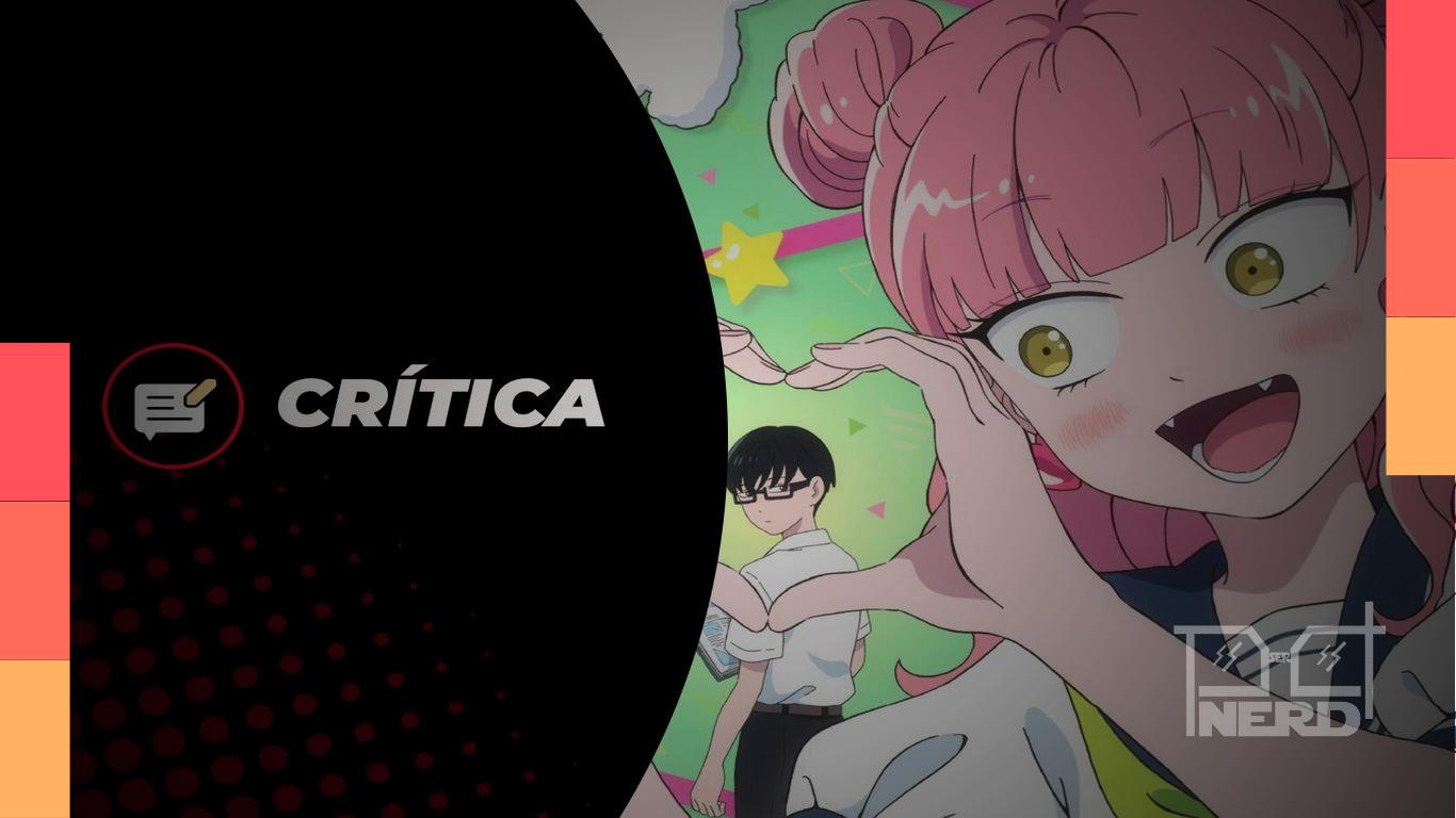 Personagens de You and I Are Polar Opposites em uma cena do animê