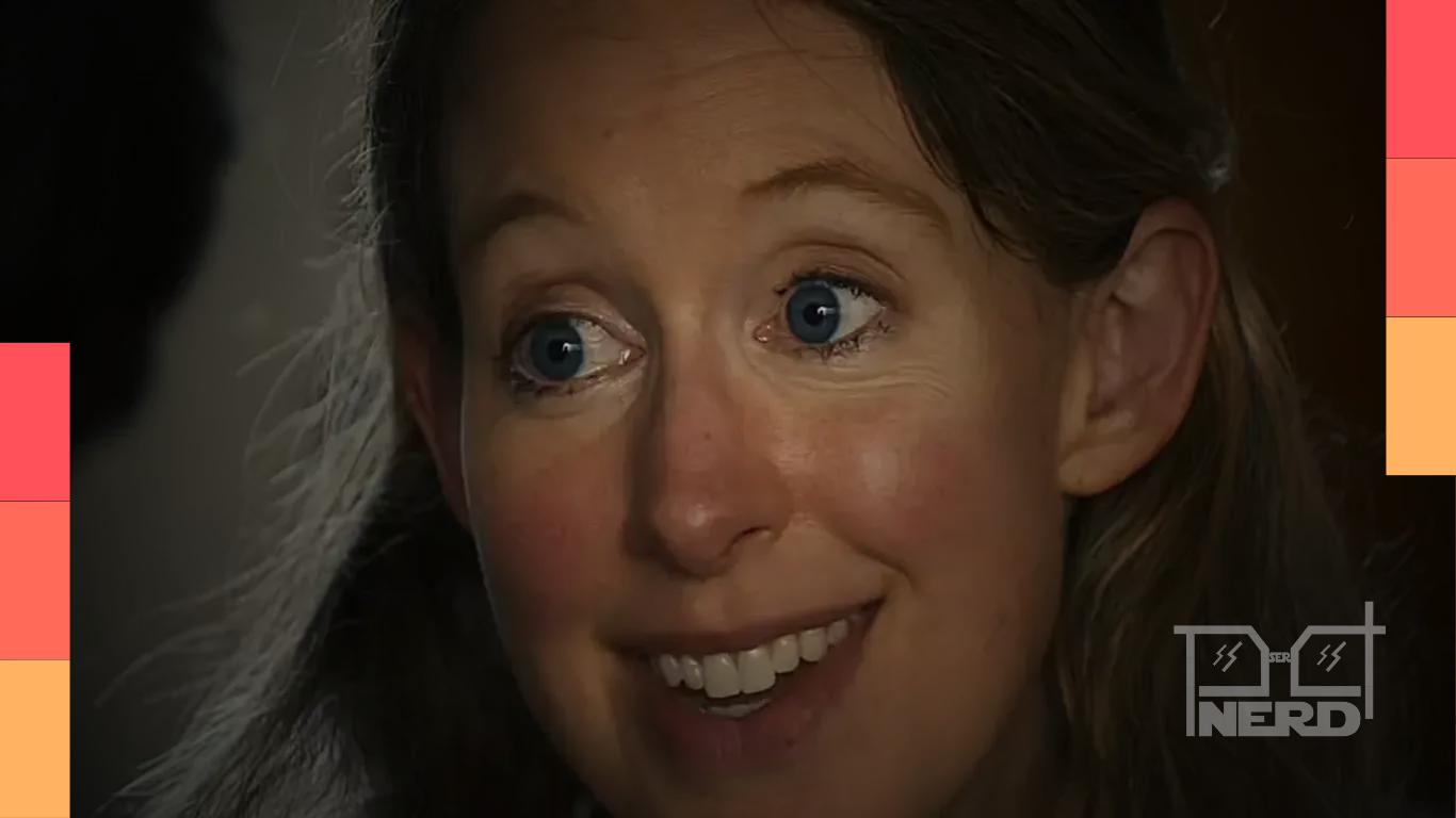 Elizabeth Holmes em imagem promocional do documentário You Can See Everything