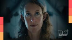 Imagem promocional de You Can See Everything, filme sobre Elizabeth Holmes que mistura documentário e encenação