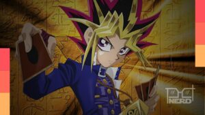 Yugi e Goku representam a disputa de direitos entre Yu-Gi-Oh!, Dragon Ball, Shueisha e Toei