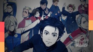 Yuri Katsuki e Victor Nikiforov em destaque no anime Yuri!!! On Ice
