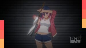 Personagens de #Zombie Sagashitemasu em um cenário de apocalipse zumbi