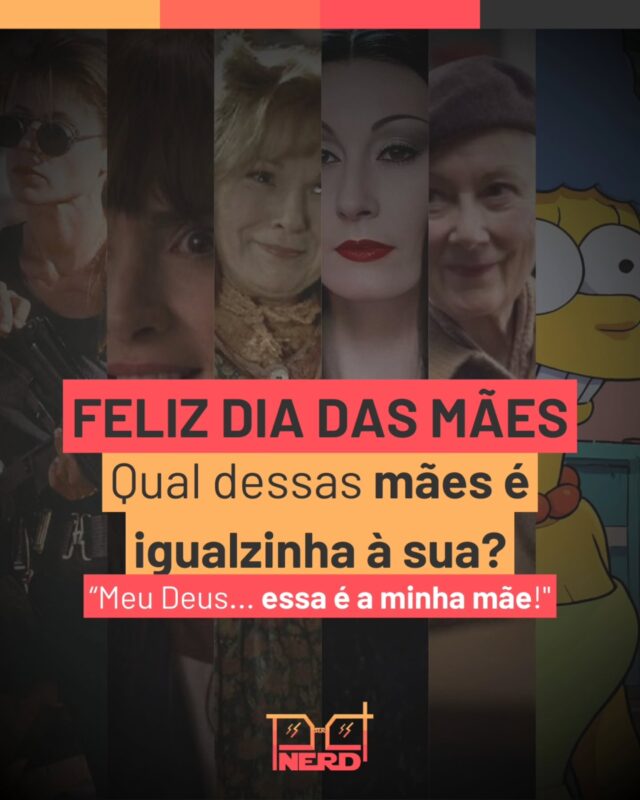 Tem mãe que é Sarah Connor, tem mãe que é Marge Simpson… e tem mãe que é um pouco de todas.

Criei esse carrossel pra você identificar sua mãe no multiverso da cultura pop.
Tem mãe que enfrenta demogorgon, que grita “não mexe com a minha filha!”, que encontra tudo (inclusive o que você escondeu)… e que ainda assim te ama mesmo quando você esquece o presente.

No final das contas, mãe é tudo isso e mais um pouco.
Agora vai lá: marca a sua, compartilha nos stories e espalha esse amor geek!

Feliz Dia das Mães, nerds.
E um viva pras mães do mundo real — que são ainda mais incríveis que qualquer personagem.

#DiaDasMães #MãeGeek #MultiversoMaterno #PqSerNerd #CulturaPop #FelizDiaDasMães